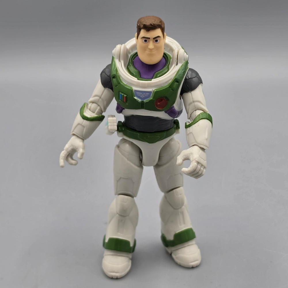 Disney Action Figure 5in White Buzz Lightyear Alpha Suit HHJ79 Toy Movie